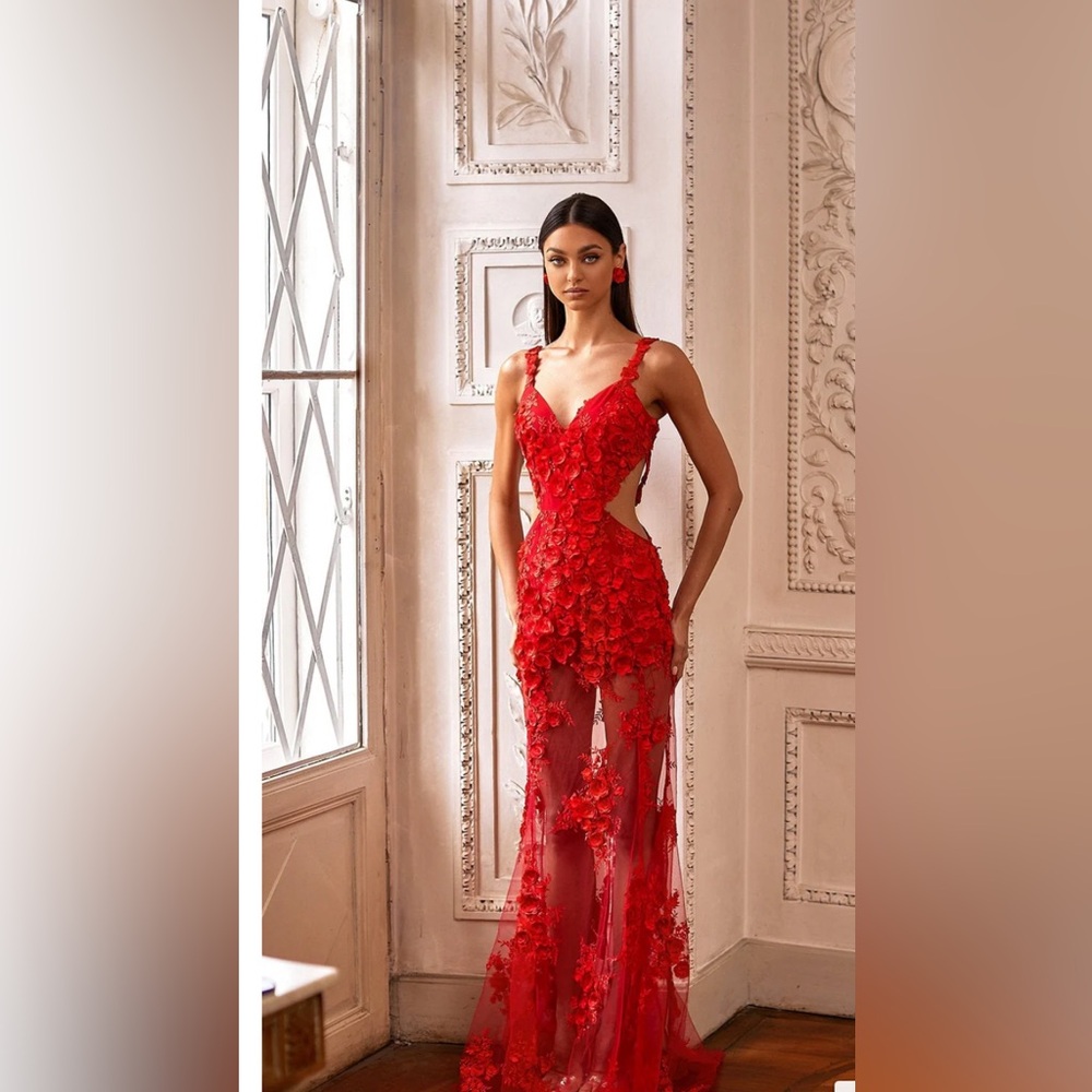 XXS Alamour The Label Fiorenza - Red Dress